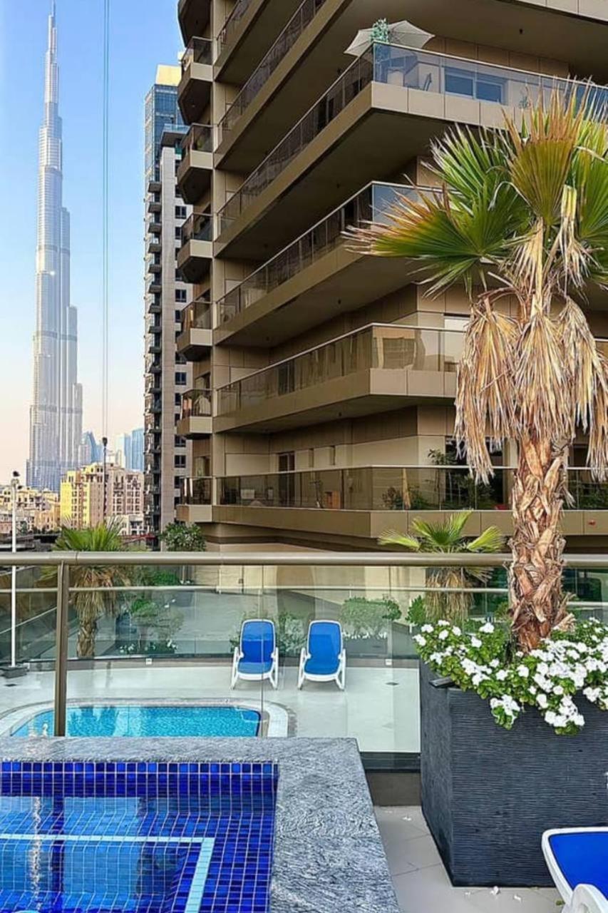 Elite Luxury Apartment Downtown & Burj Khalifa Views Dubai Luaran gambar